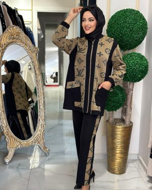 kendinden_simli_ikili_takim_kahve_dore_gri1