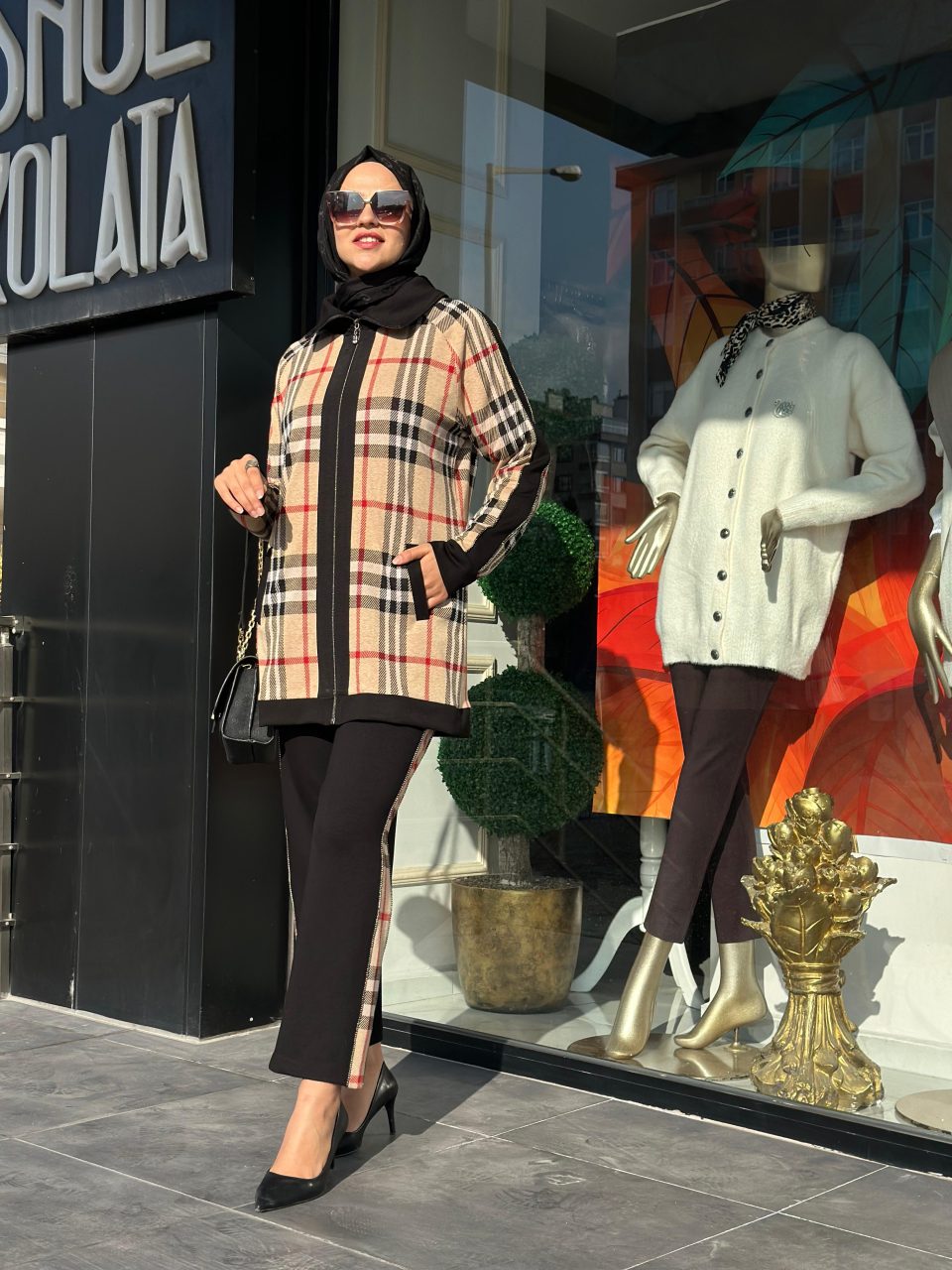 Burberry Kumaş İkili Takım