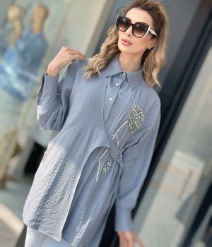 kemerli-cilek-kumas-tasli-gomlek-yesil-beyaz-siyah-gri1