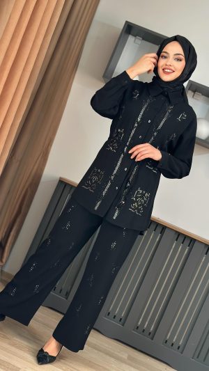 siyah-burumcuk-krep-kumas-tasli-ikili-takim