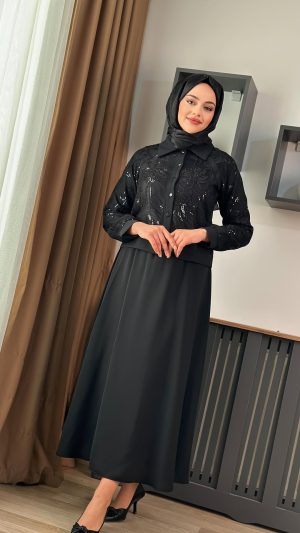 siyah-payet-islemeli-dantel-etekli-ikili-takim