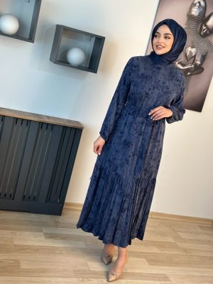 ipek-qupra-elbise-indigo