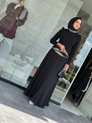 krep-kumas-sifon-elbise-siyah-2